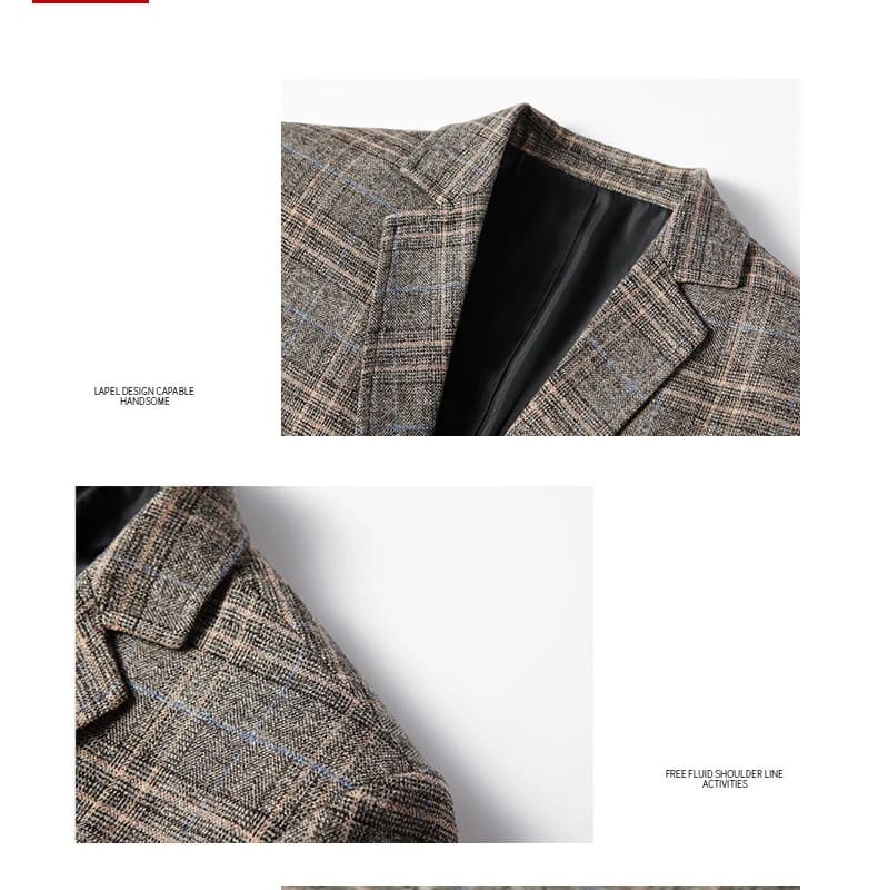 Harington Plaid Blazer