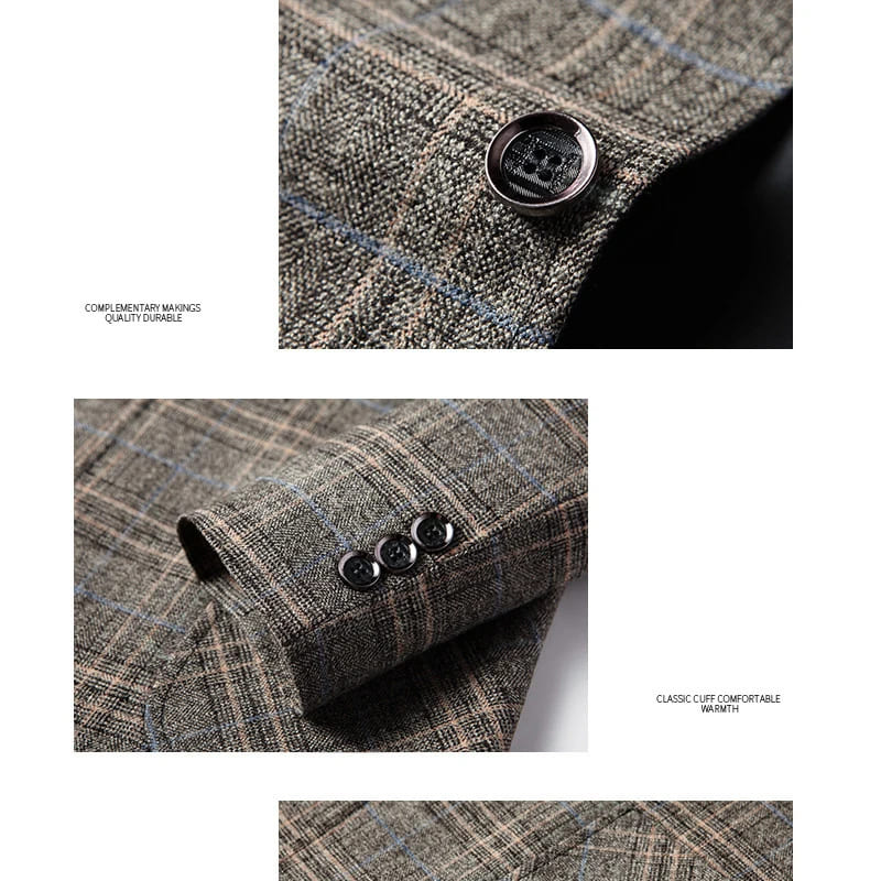 Harington Plaid Blazer