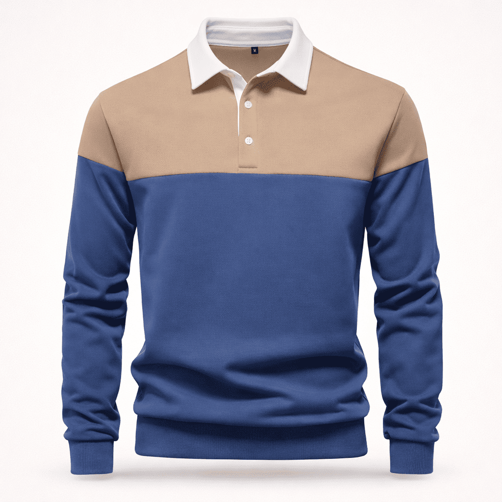 Ashford Color-Block Polo