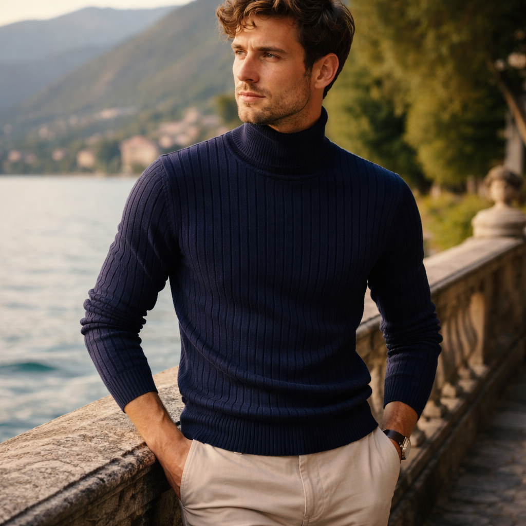 Kensington Ribbed Turtleneck
