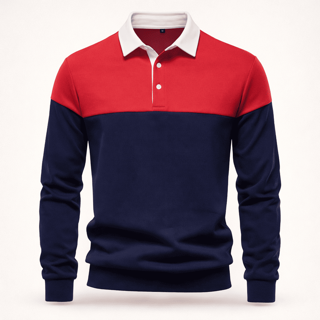 Ashford Color-Block Polo