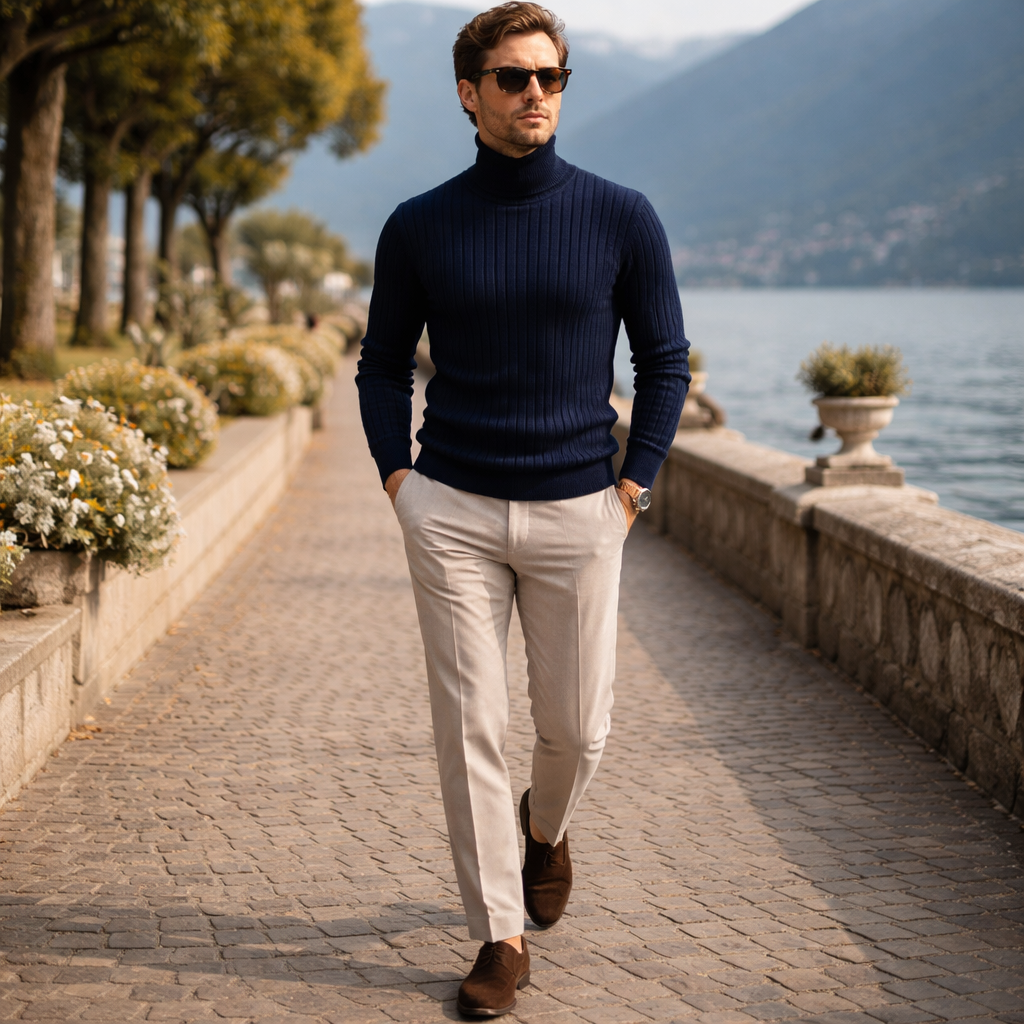 Kensington Ribbed Turtleneck