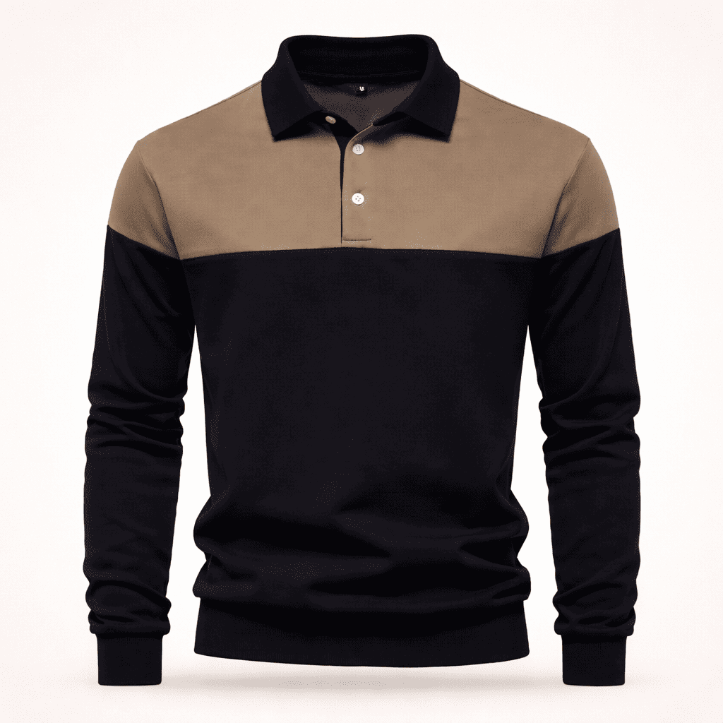 Ashford Color-Block Polo
