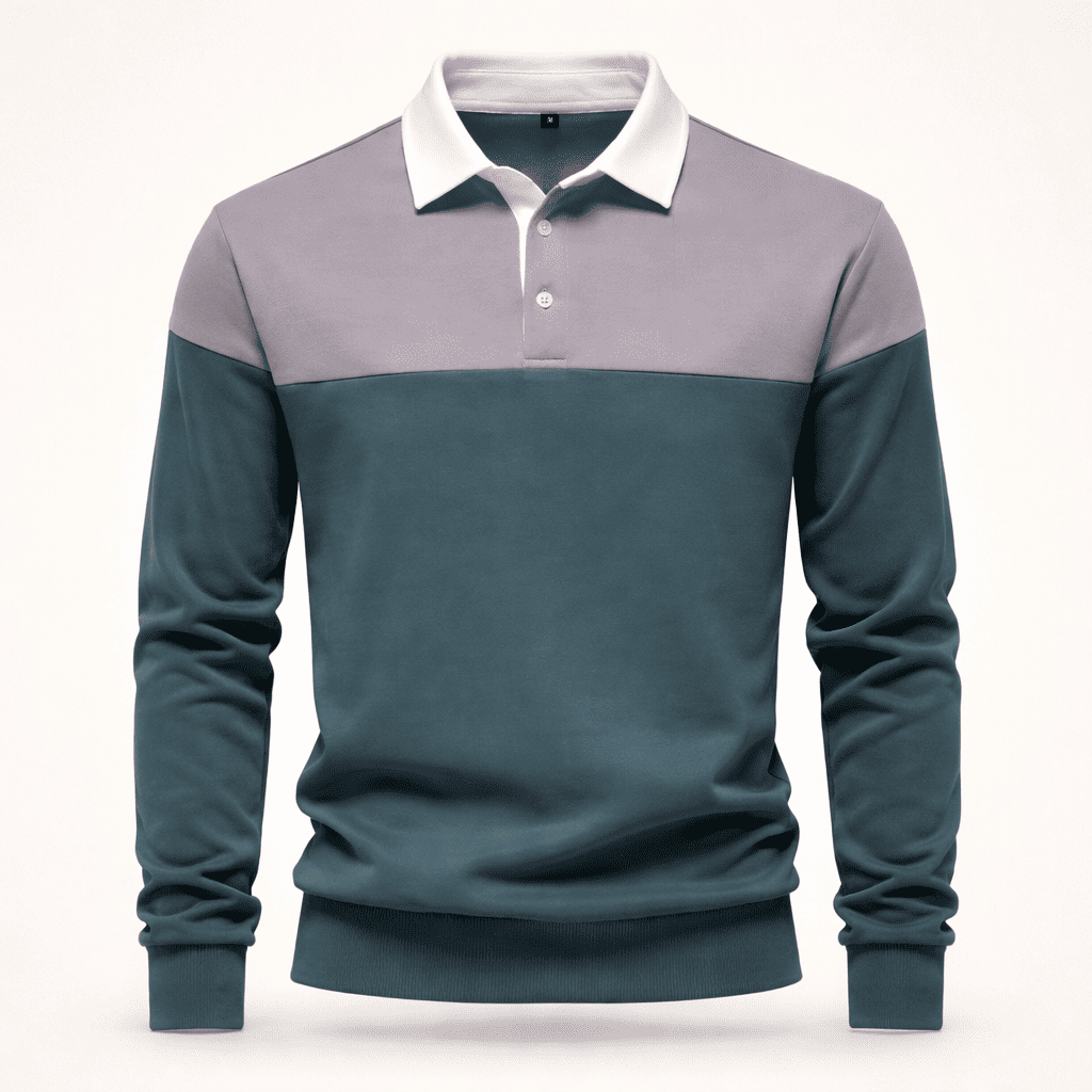 Ashford Color-Block Polo