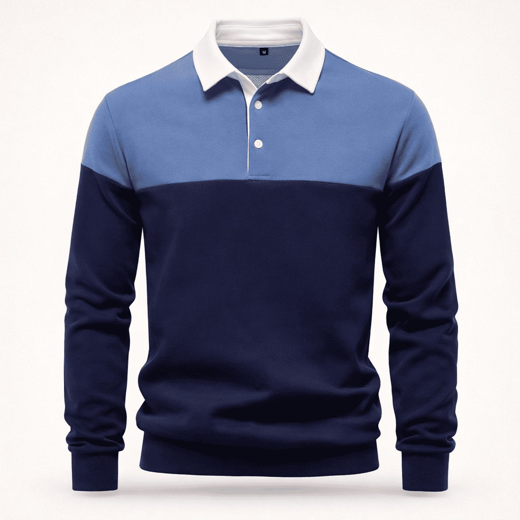 Ashford Color-Block Polo