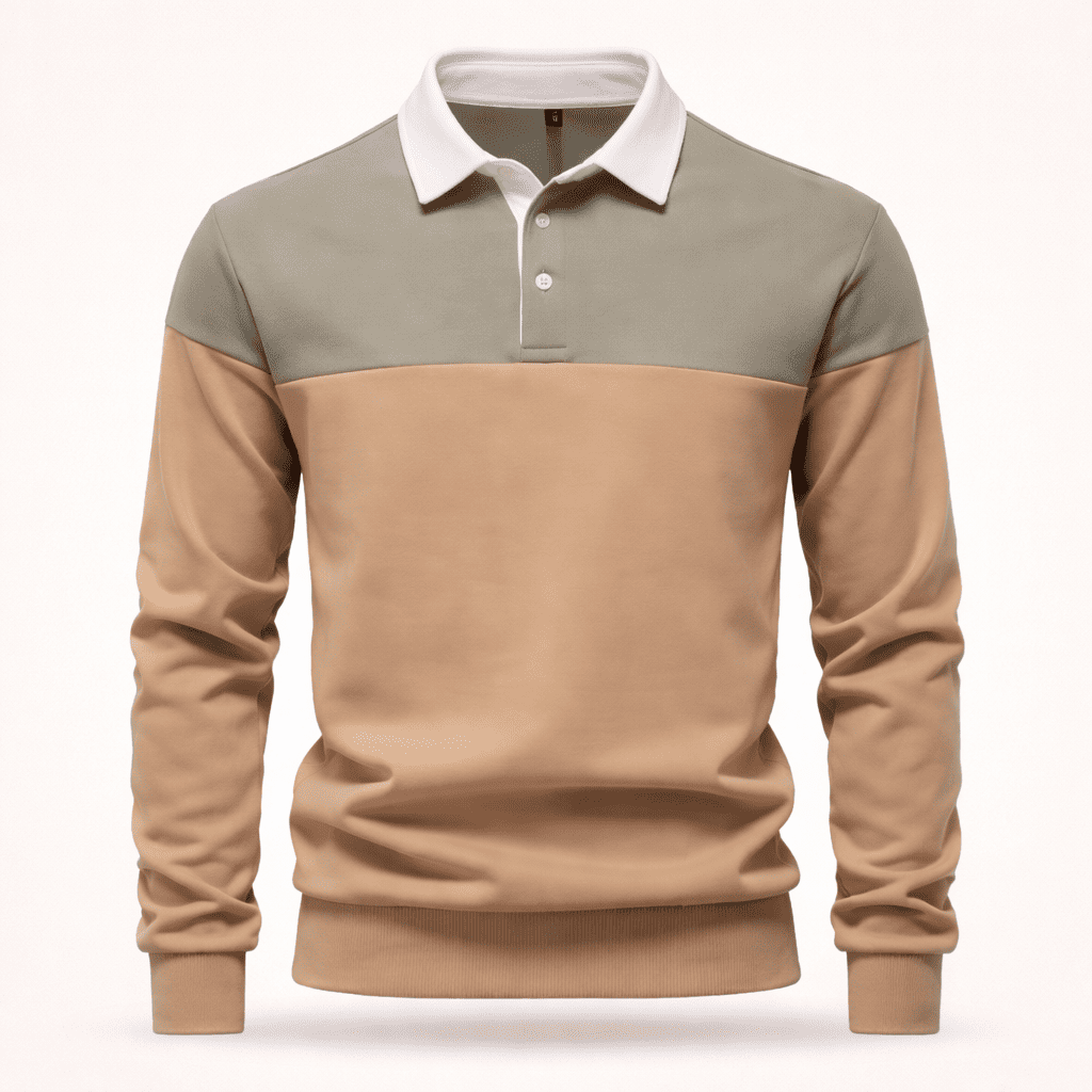 Ashford Color-Block Polo