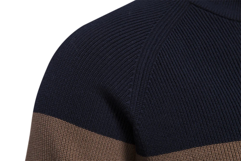 Stratford Patchwork Zip Cardigan