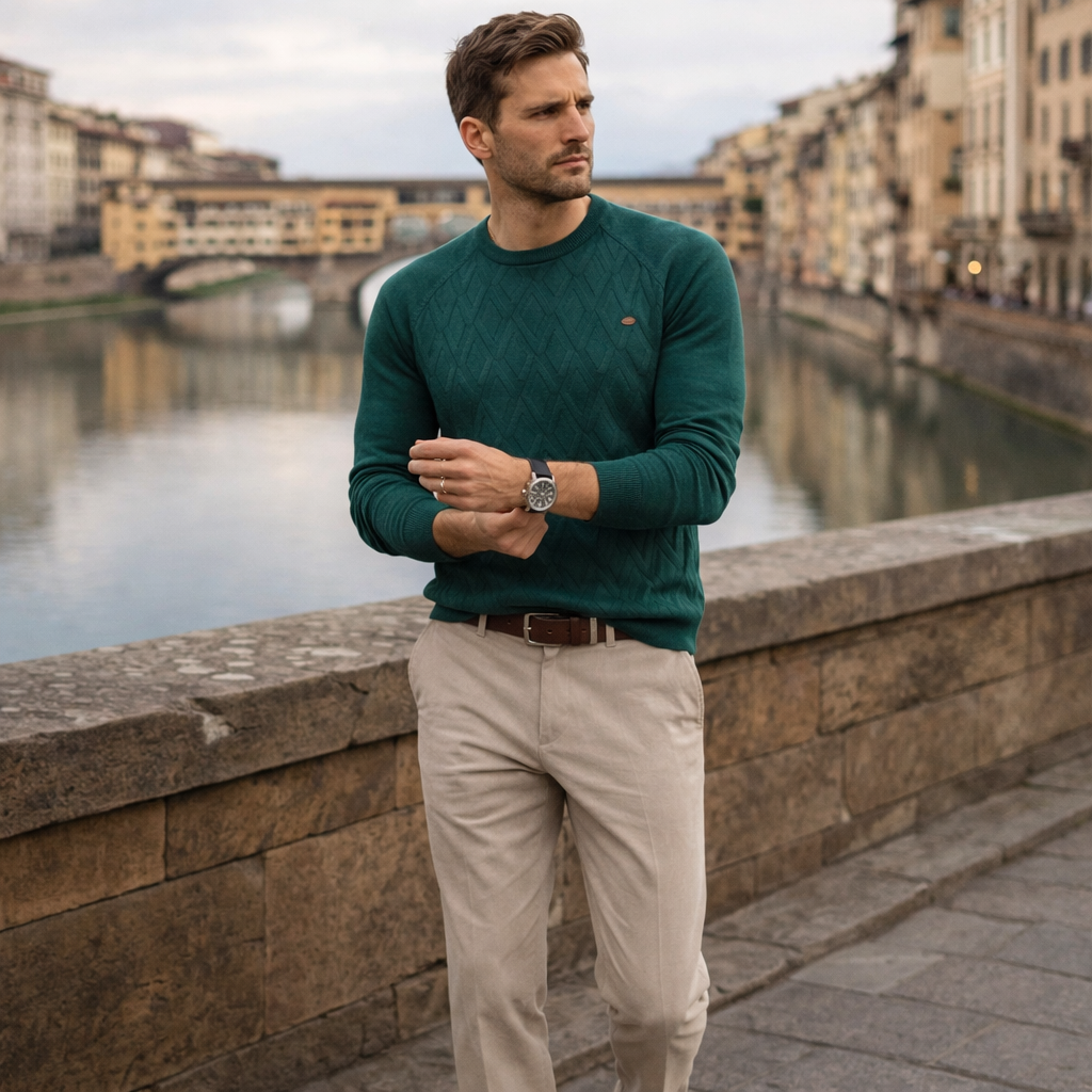 Cambridge Argyle Knit