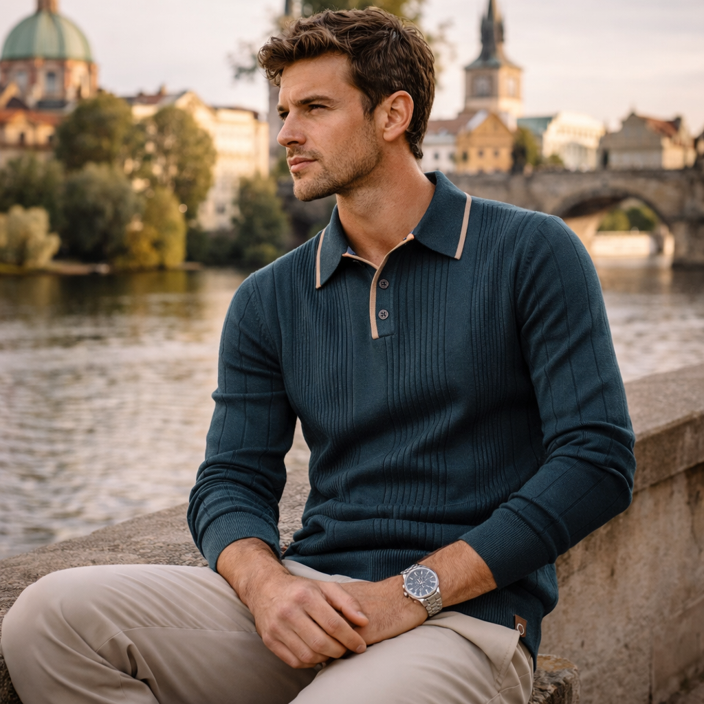 Richmond Long-Sleeve Polo