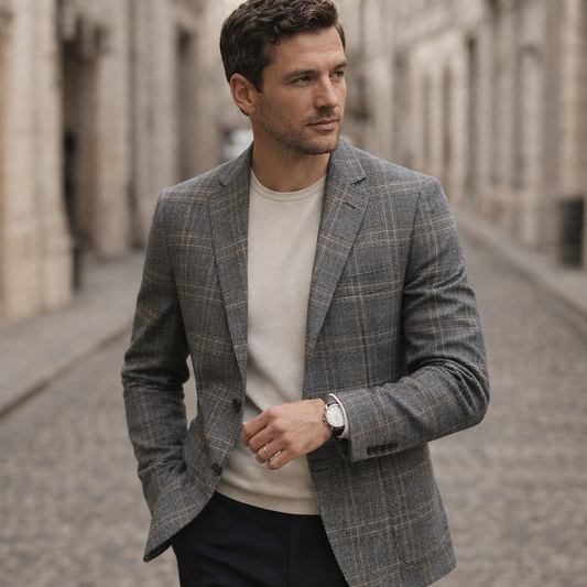 Harington Plaid Blazer