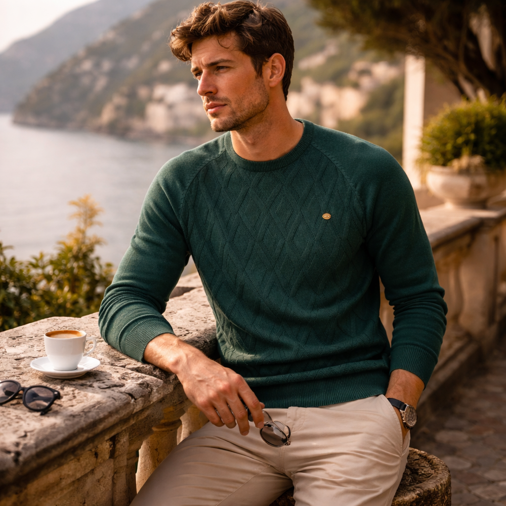 Cambridge Argyle Knit