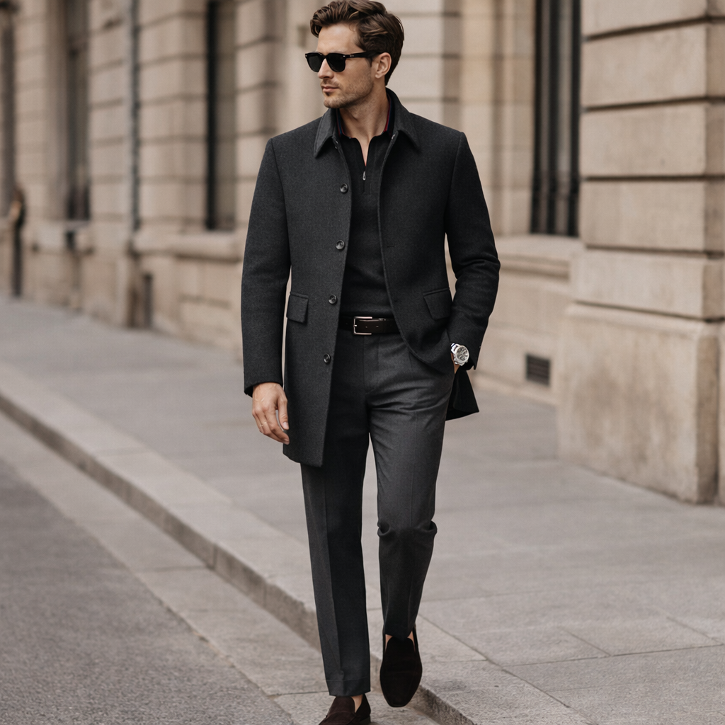 Knightsbridge Wool Coat